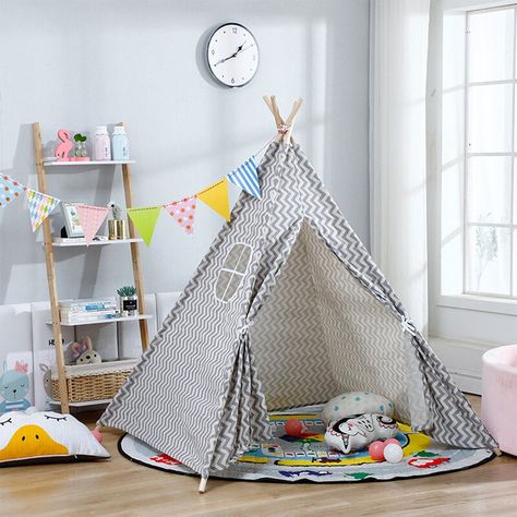 Freeport Park Dorothea Pop-Up Play Teepee Magical Cave, Kids Indoor Play, Play Teepee, Teepee Play Tent, Beds Uk, Secret Hiding Places, Indoor Playhouse, Kids Play Tent, Playhouse Outdoor