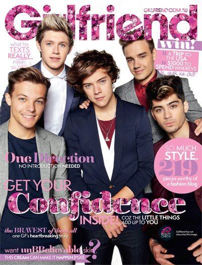 One Direction on Girlfriend Magazine One Direction Magazine Cover, One Direction Girlfriends, One Direction Music, Gambar One Direction, Girls Magazine, One Direction Photos, Teen Magazine, Irish Boys, A Good Friend