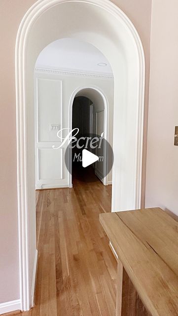 Jen Contracting & Showroom on Instagram: "How amazing would it be to be able to hide your shoes, coats, and bags behind a secret door when you walk into your home!? ✨Secret mudroom buildout, custom archway, built-ins, trim and all wall molding install, and painting by Jen Contracting in Alexandria, Virginia 📍" Alexandria Virginia, Secret Door, Wall Molding, Your Shoes, Built Ins, Showroom, Molding, Virginia, Arch