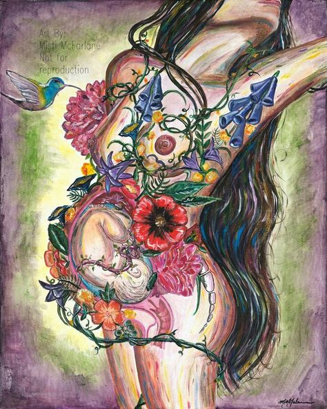 Fertility Painting, Pregnant Painting Canvas, Art Pregnant Woman, Spiritual Pregnancy, Maternity Art, Pregnant Spiritual Art, Paintings Of Pregnant Women, Birth Art, Pregnancy Art