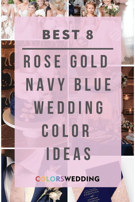 Colors Wedding | Top 7 Navy Blue and Gold Wedding Color Combos Canyon Rose And Navy Blue Wedding, Navy Suit With Rose Gold Tie, Spring Wedding Navy Blue Color Schemes, Sage Green Navy Blue Rose Gold Wedding, Navy Blue And Rose Gold Table Settings, Coral And Burgundy Wedding, Pink And Navy Blue Wedding Theme, Navy Blue And Rose Gold Wedding, Wedding Dresses Navy Blue