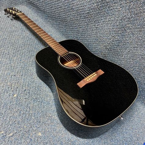 NEW Fender CD-60 Black Acoustic Guitar w/ Hardshell Case Condition: Brand New from an Authorized Fender Dealer             If you're a beginning guitar pla... Beginning Guitar, Black Acoustic Guitar, Custom Acoustic Guitars, Fender Acoustic Guitar, Fender Acoustic, Guitar Obsession, Guitar Case, Acoustic Guitars, Fender Guitars