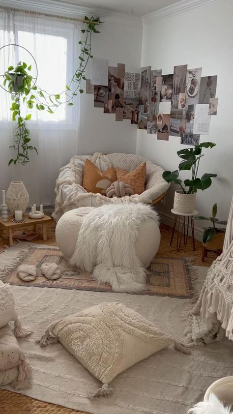 Chill Room, Cozy Room Decor, Apartment Decor Inspiration, Room Design Bedroom, Dream Room Inspiration, Room Makeover Bedroom, Room Makeover Inspiration, Cozy Room, Room Inspiration Bedroom