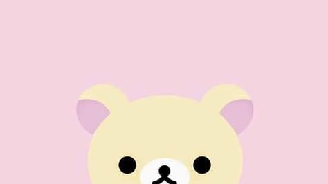 Rilakkuma *^* Rilakkuma Wallpaper, Pink Laptop, Cute Laptop Wallpaper, Cute Banners, Sanrio Wallpaper, Macbook Wallpaper, Homescreen Wallpaper, Kawaii Wallpaper, Rilakkuma