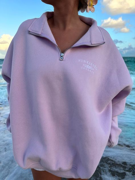 SWEATSHIRTS, ZIP-UPS, AND HOODIES – Sunkissedcoconut Coconut Logo, Sunkissed Coconut, Oversized Quarter Zip, Gym Tops, St Ives, Quarter Zip Sweatshirt, Logo Collection, Branded Sweatshirts, Really Cute Outfits