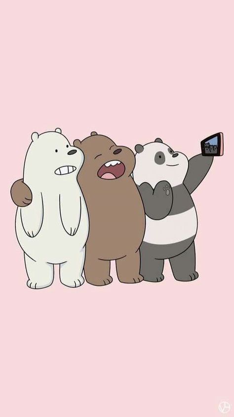 3bff Wallpaper, 3 Bff Anime, 3 Friends Cartoon, Beruang Grizzly, Bear Friends, We Bare Bears Wallpapers, Wallpaper Photography, Ice Bears, We Bear