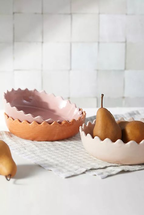 Ceramic Stool, Pinch Bowls, Contemporary Pottery, Patio Party, Berry Baskets, Shallow Bowl, Kitchen Design Modern White, Creative Living, Hand Poured Candle