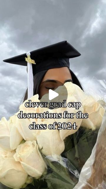 Evite on Instagram: "If you’re a 2024 grad, we have some grad cap decoration ideas you’re going to want to use in the near future. 👩‍🎓👨‍🎓

#evite #graduate #grad #graduation #college #highschool #highschoolgraduation #collegegrad #gradschool #gradseason" How To Decorate Graduation Cap, Grad Cap Hairstyles, Grad Cap Decoration Ideas, Funny Grad Cap Ideas, Cap Ideas For Graduation, College Graduation Cap Ideas, Cap Decoration Ideas, Cap Decoration Graduation, Grad Cap Decoration