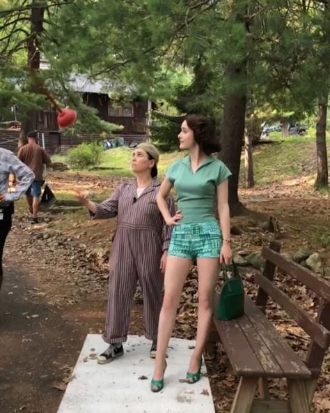 Maisel Outfits, Marvelous Mrs Maisel Fashion, Mrs Maisel Fashion, Midge Maisel, Alex Borstein, The Marvelous Mrs Maisel, Bts Moments, Marvelous Mrs Maisel, Candied Lemons