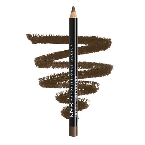 NYX Slim Eye Pencil  914  Medium Brown *** Click on the image for additional details. (This is an affiliate link) #eyeliner Nyx Brown Eyeliner, Brown Eye Pencil, Eye Pencil Eyeliner, Dr Makeup, Brown Eyeliner Pencil, Eyeliner Brown, Kajal Pencil, Brown Liner, Lotion Gift