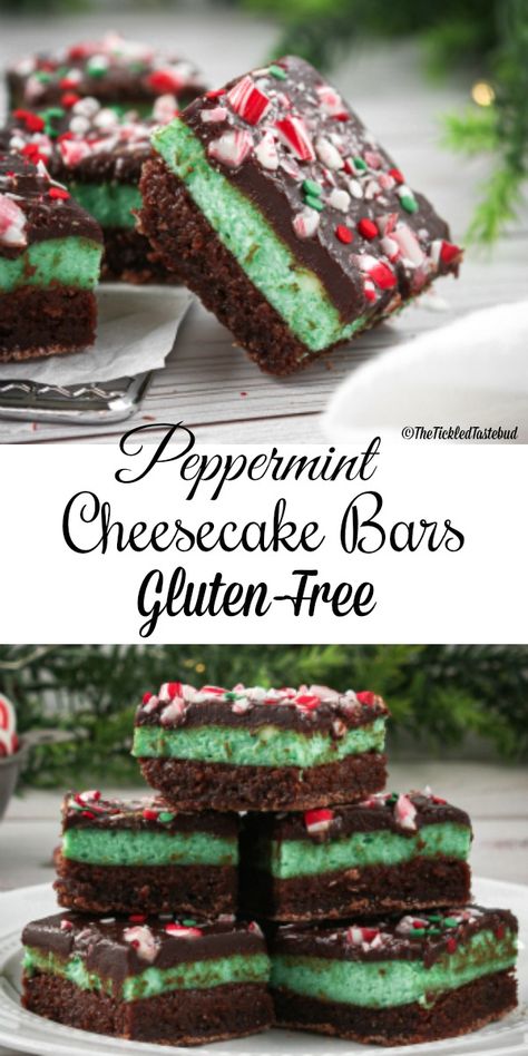 Pinterest photo Air Fryer Christmas Treats, Green Juice For Kids, Homemade Green Juice, Juice For Kids, Peppermint Cheesecake Bars, Peppermint Desserts, Gluten Free Christmas Desserts, Peppermint Recipes, Peppermint Cheesecake