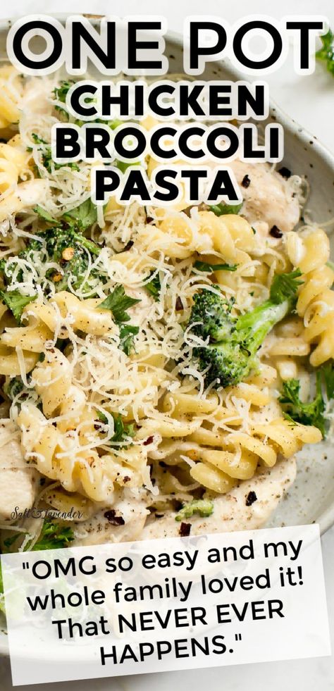 Broccoli Chicken Noodles, Lemon Chicken Broccoli Pasta, Brocolli Chicken Pasta Casserole, One Pan Chicken Broccoli Pasta, One Pot Chicken Broccoli Alfredo, Easy Chicken Pasta Recipes Healthy, One Pot Broccoli Cheese Pasta, Creamy Brocolli Pasta Recipes, One Pot Pasta Healthy