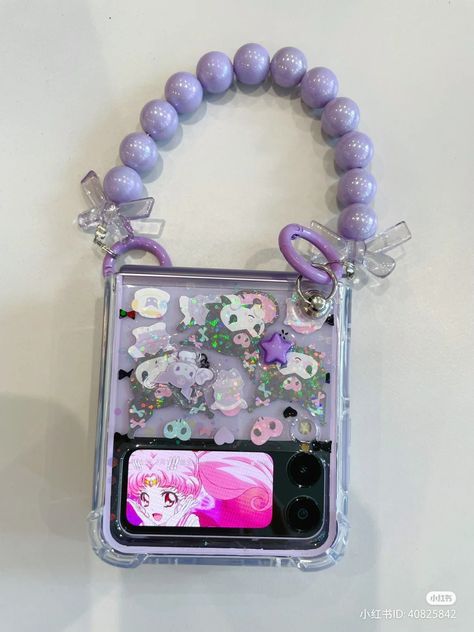 Flip Phone Aesthetic, Fluffy Phone Cases, Samsung Flip, Dream Phone, Birthday Party Packs, Gadget Case, Very Merry Christmas Party, Girly Phone Cases, Kawaii Phone Case