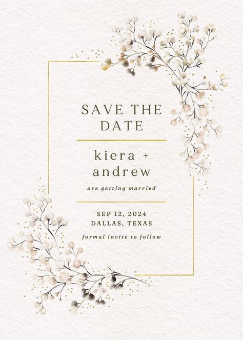 Wedding Invitation Pdf, Wedding Announcement Cards, Wedding Invitation Background, Creative Wedding Gifts, Card Greetings, Greetings Island, Simple Elegant Wedding, Invitation Background, Save The Date Templates