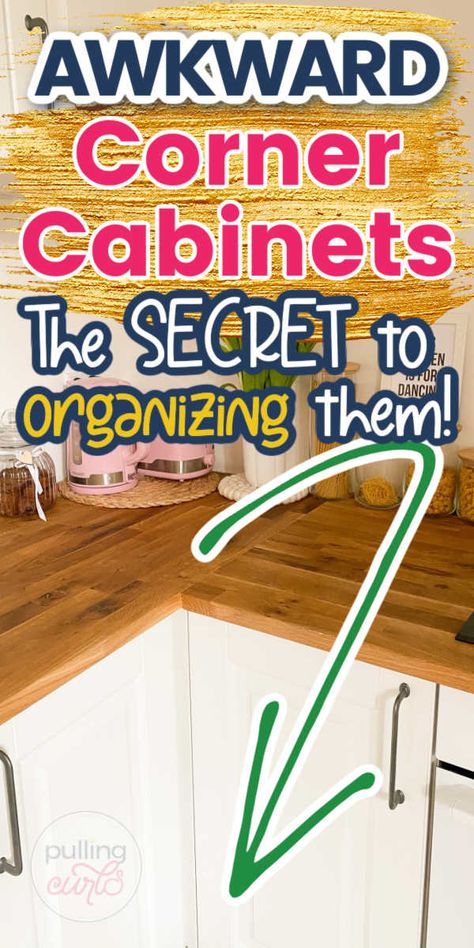 Corner Cabinet Ideas Kitchen Storage Solutions, Organization Of Kitchen Cabinets, Cupboard Space Ideas, Where To Put Things In Kitchen Cabinets Organization Ideas, Above Stove Cabinet Organization, Awkward Cabinet Space, Inside Cupboard Storage, Kitchen Corner Shelves Cabinets, Deep Cabinets Organization