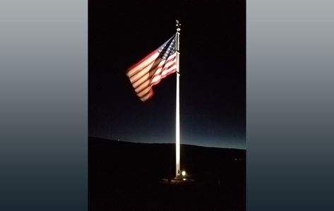 Flag Pole Landscaping, Flagpole Landscaping Ideas, Flagpole Lighting, Flag Code, Landscape Architecture Plan, Outdoor Lighting Design, Landscape Rock, Small Yard Landscaping, Diy Outdoor Lighting