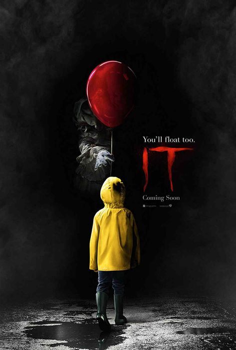 Halloween Movie Poster, Halloween Films, Best Halloween Movies, It 2017, Stephen King Books, Its 2017, You'll Float Too, Film Horror, Bill Skarsgard