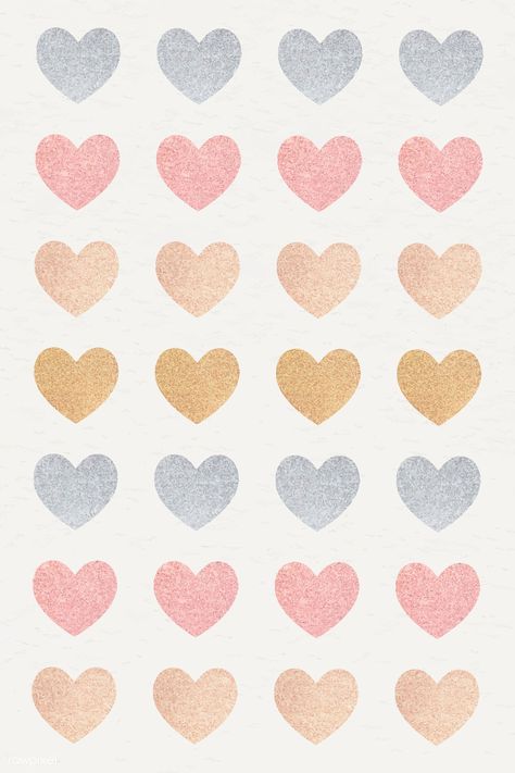 Glitter heart sticker set vector | free image by rawpixel.com / NingZk V. Cute Heart Pictures, Polco Stickers Png, Cute Heart Stickers, Aesthetic Stickers Printable, Polco Stickers, Sticker Heart, Bujo Stickers, Penanda Buku, Bubble Stickers