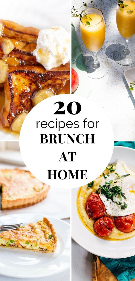 Host Breakfast Ideas, Menu For Brunch Food Ideas, At Home Brunch Ideas For Two, Easy Fancy Brunch Ideas, Hosting Brunch Recipes, The Best Brunch Ideas, Brunch For Four People, English Brunch Ideas, Anniversary Brunch Ideas At Home