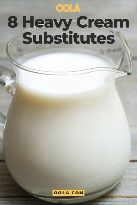 Non Dairy Substitute For Heavy Cream, Can You Substitute Coconut Milk For Heavy Cream, Substitute For Heavy Cream Cooking, Recipe For Heavy Cream, Substitution For Heavy Cream, How To Make Cooking Cream, What To Use Instead Of Heavy Cream, Something Out Of Nothing Recipes, How To Make Half And Half