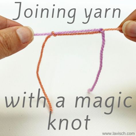 How To Connect Yarn When Knitting, Join Crochet Yarn, Invisible Join In Crochet, Join Yarn Invisibly, Invisible Knot Knitting, How To Do An Invisible Join In Crochet, Adding Yarn To Knitting, Joining A New Ball Of Yarn Knitting, Connecting Yarn Ends Crochet