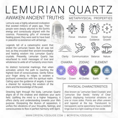 Lemurian Seed Crystal Meaning, Lemurian Crystal Meaning, Lemurian Quartz Crystal Meaning, Lemurian Quartz Meaning, Lemurian Starseed, Lemurian People, Crystal Healing Room, Crystals Healing Grids, Crystal Massage