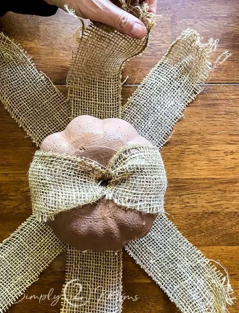 Neutral Fall Farmhouse Decor, Rustic Fall Wreath, Fall Autumn Decorations Diy, Trending Fall Decor 2023, Fall Crafts Diy For The Home, Fall Diy Crafts, Styrofoam Pumpkins, Rustic Pumpkin Decor, Pumpkins Crafts