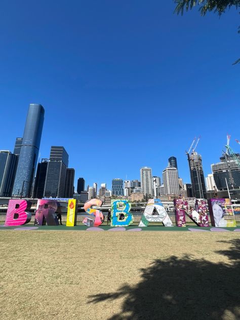 #brisbane #city #australia #skyline #traveling Australia Aesthetic Brisbane, Brisbane Australia City, Brisbane Australia Aesthetic, Australia Moodboard, Brisbane Aesthetic, Australia Travel Aesthetic, Australia Lifestyle, Australia Beaches, Australia School