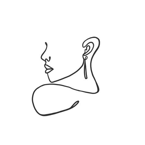 Women's Boutique on Behance Earrings Drawing, Ivy Clothing, Online Store Design, Silhouette Logo, Jewelry Making Business, Makeup Artist Logo, Single Line Drawing, Artist Logo, Line Drawings