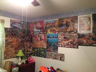 How To Display Puzzles On Wall, Completed Puzzle Display Ideas, How To Hang Puzzles On Wall, Jigsaw Puzzle Wall Display, Puzzle Display Ideas Wall Art, Hanging Puzzles On Wall, Puzzle On Wall, Puzzle Preservation, Puzzle Wall Display