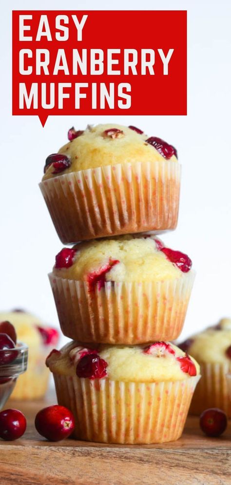 Jumbo Cranberry Orange Muffins, Cranberry Desserts, Cranberry Orange Muffin Recipe, Lush Desserts, Fall Yummies, Yummy Muffins, Orange Muffin Recipe, Bake Ideas, Cranberry Orange Muffins