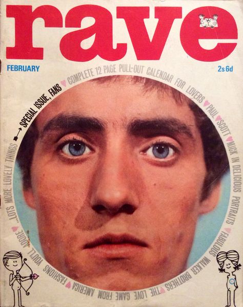 Rave Magazine, 1960s Music, Roger Daltrey, Music Magazines, The Who, Vintage Magazine, Concert Posters, Picture Design, Creative Logo