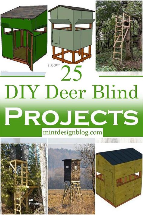 Deer Blind Plans Diy, Diy Deer Blind, Homemade Deer Blinds, Hunting Ground Blinds, Deer Blind Plans, Deer Hunting Stands, Hunting Shack, Deer Stand Plans, Hunting Stands