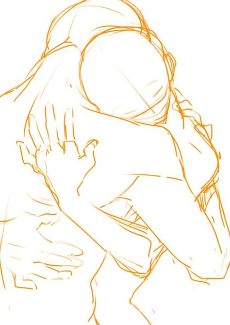 Couple hug pose reference Hug Pose, Hugging Drawing, Couple Poses Reference, Poses References, Figure Drawing Reference, Couple Drawings, Art Poses, Anime Poses Reference, Drawing Base