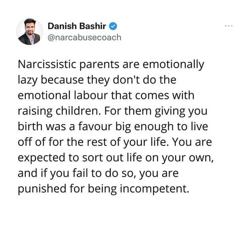 Traumatic Parents Quotes, Fake Nice, Not Having Kids, Narcissistic Family, Toxic Parents, Narcissistic Parent, Narcissistic Mother, Guilt Trips, Emotional Awareness