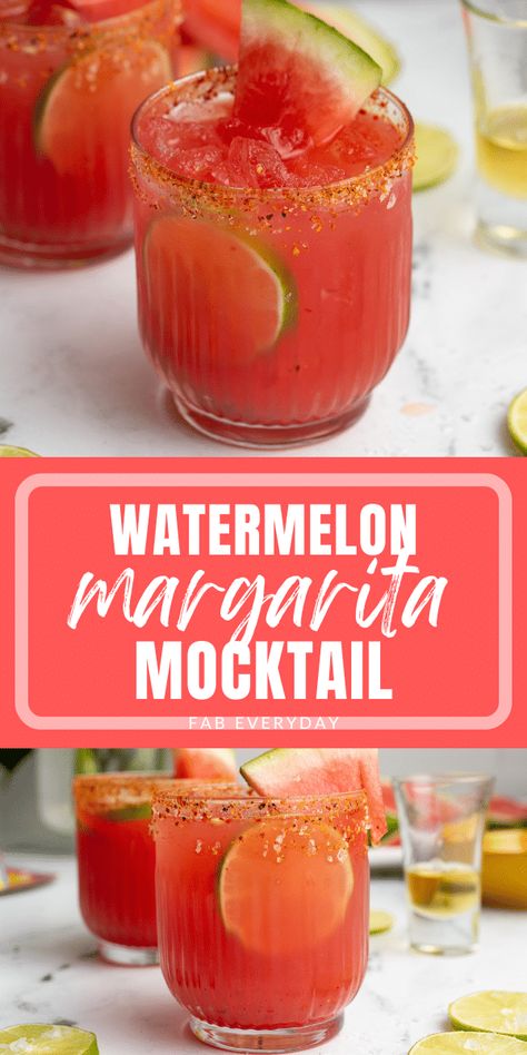 Spicy Watermelon Mocktail, Watermelon Virgin Drinks, Mock Tail Margarita, Mocktail Recipe Margarita, Fiesta Theme Party Drinks Non Alcoholic, Flaming Pineapple Mocktail, Beach Mocktail Recipe, Spicy Margarita Mocktail Non Alcoholic, Virgin Watermelon Margarita