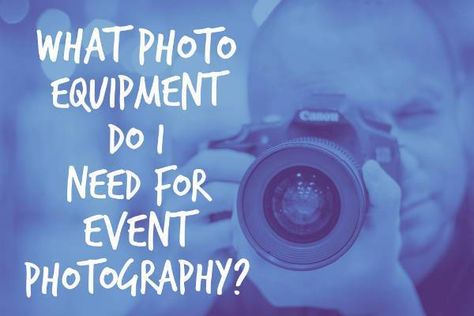 What equipment do I need for event photography? Find the right camera gear for your job. #eventphotography #eventphotographytips #eventphotographygear #eventphotographyequipment Event Photography Tips, Aperture And Shutter Speed, Food Photography Tips, Wedding Photography Styles, Photo Equipment, Photography Tips For Beginners, Photography Education, Camera Straps, Photography Courses