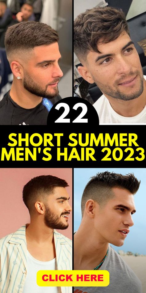 Men's Short Haircut Fade, Men Haircut 2023 Trends Short, Short Hair Style For Men, Faded Haircut Men, Hảir Cut For Men, Mans Haircut Short, Crop Cut Men, Boys Hair Cuts 2023, Men’s Haircut 2023