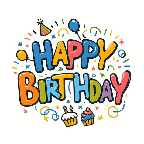 Photo happy birthday greeting card with ... | Premium Photo #Freepik #photo #greeting #children #colored #cute Happy Birthday Little Boy, Hbd Happy Birthday, Hbd Card, Photo Happy Birthday, Happy Birthday Logo, Vintage Happy Birthday, Christmas Wishes Messages, Happy Birthday Icons, Happy Birthday Photo