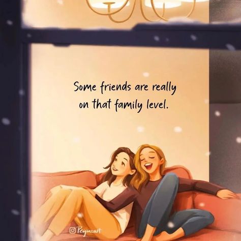 Besties Cartoon, Empowering Girl Quotes, Sister Love Quotes, Fb Status, Friends Cartoon, Dad Love Quotes, True Friendship Quotes, Best Friends Cartoon, Self Inspirational Quotes