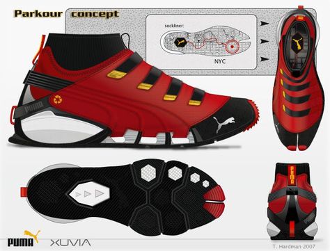 Parkour Shoes, Wedding Shoes Sneakers, Mirror's Edge, Shoe Sketches, Footwear Design, Shoes Design, Prom Shoes, Parkour, Pumas Shoes