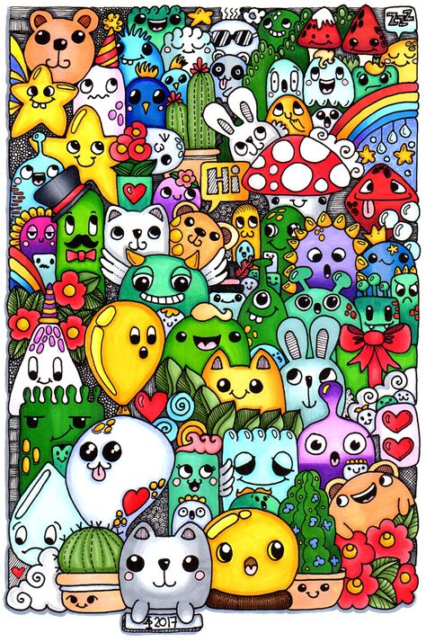 Square Drawings, Angela Porter, Ks3 Art, Griffonnages Kawaii, Doodling Ideas, Doddle Art, Arte Doodle, Doodle Characters, Hampton Art