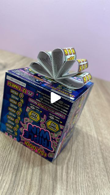 Lottery Tickets Gift Ideas Birthdays, Fun Ways To Gift Money, Lottery Ticket Christmas Gift, Lottery Ticket Tree, Ways To Gift Money, Lottery Ticket Bouquet, Lottery Ticket Gift, Wrapping Money, Birthday Money Gifts