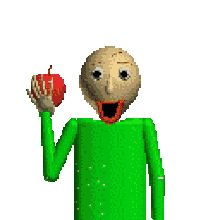 Baldi | Baldi's Basics In Education & Learning Wiki | Fandom Baldi's Basics Fanart, Baldi Basics, Baldis Basics, Head Teacher, Title Screen, Creepy Core, Baldi's Basics, Funny Emoji, The Player