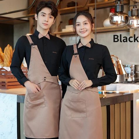 Bar Waiter Uniform, Waiter Uniform Design, Bartender Uniform, Waiter Outfit, Bartender Outfit, Cafe Uniform, Waitress Uniform, Waiter Uniform, Restaurant Uniforms