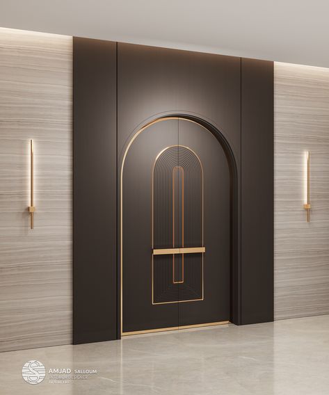 Internal Door Design Modern, Main Door Design Entrance Modern Luxury, Door Design Luxury, Entry Door Designs, House Front Door Design, Home Gate Design, Main Entrance Door Design, Main Entrance Door, Interior Design Dubai