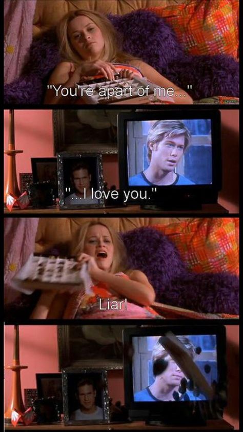 Ladies Movie Night, You Liar, 80s Clothes, Fav Movie, Movies Quotes, Favorite Movie Quotes, Chick Flicks, Movies And Series, Legally Blonde