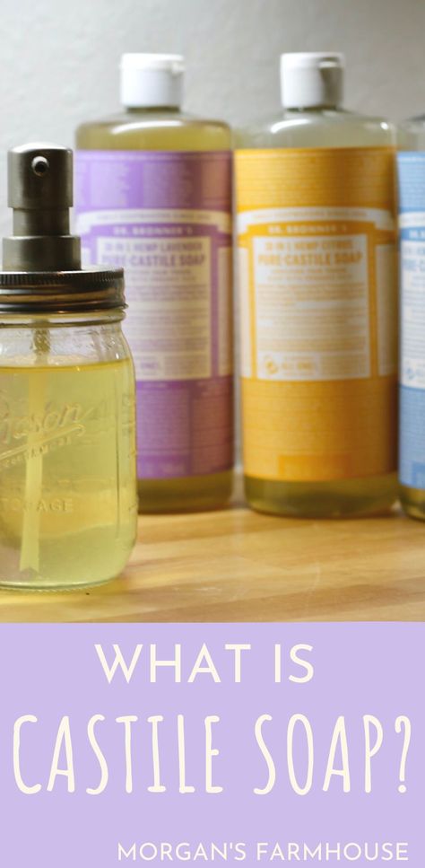 What Is Castile Soap, How To Use Castile Soap, Castile Soap All Purpose Cleaner, Castle Soap, Homemaking Inspiration, Sal Suds, Castile Soap Uses, Castile Soap Recipes, Medicinal Foods