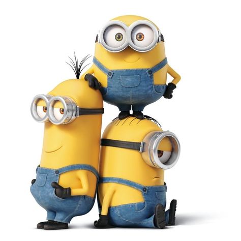 Iconic Trios, Cute Minions Wallpaper, Minions Images, Minion Characters, Minion Pictures, Minions Love, Cute Minions, Minions Wallpaper, Nerd Herd