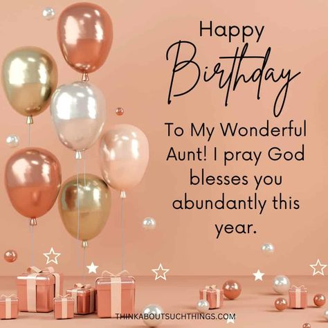 Birthday prayer for niece from aunt Happy Birthday Aunt From Niece, Happy Birthday Wishes Aunt, Birthday Greetings For Aunt, Happy Birthday Text Message, Happy Blessed Birthday, Birthday Wishes For Aunt, Bd Design, Niece Birthday Wishes, Happy Birthday Auntie